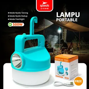 SPEEDS Lampu Camping LED Gantung Emergency Camping Lamp Super Terang Multifungsi Outdoor Indoor Lampu Kemah Lentera Portable 018-60