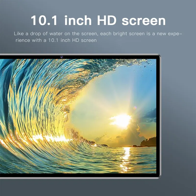 10.1 Inch Tablet, 128GB ROM & 12GB RAM, 5G WiFi Bluetooth-compatible GPS, Multifunctional 2 in 1 Wireless Tablet with Keyboard Mouse Set 3