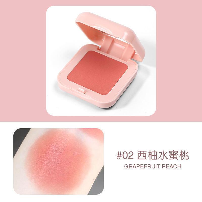 Phấn Má Hồng Dạng Phấn, 3042, Trang Điểm Màu Nude, Độ Bóng Cao, Lấp Lánh Nhẹ, Màu Đào Mật Ong, Năng Lượng, Màu Sắc, Phong Cách Kwai 6