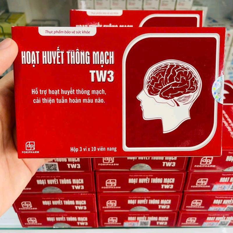 Hoạt Huyết Thông Mạch TW3 - HỖ TRỢ LUU THÔNG MÁU, CẢI THIỆN TUẦN HOÀN MÁU