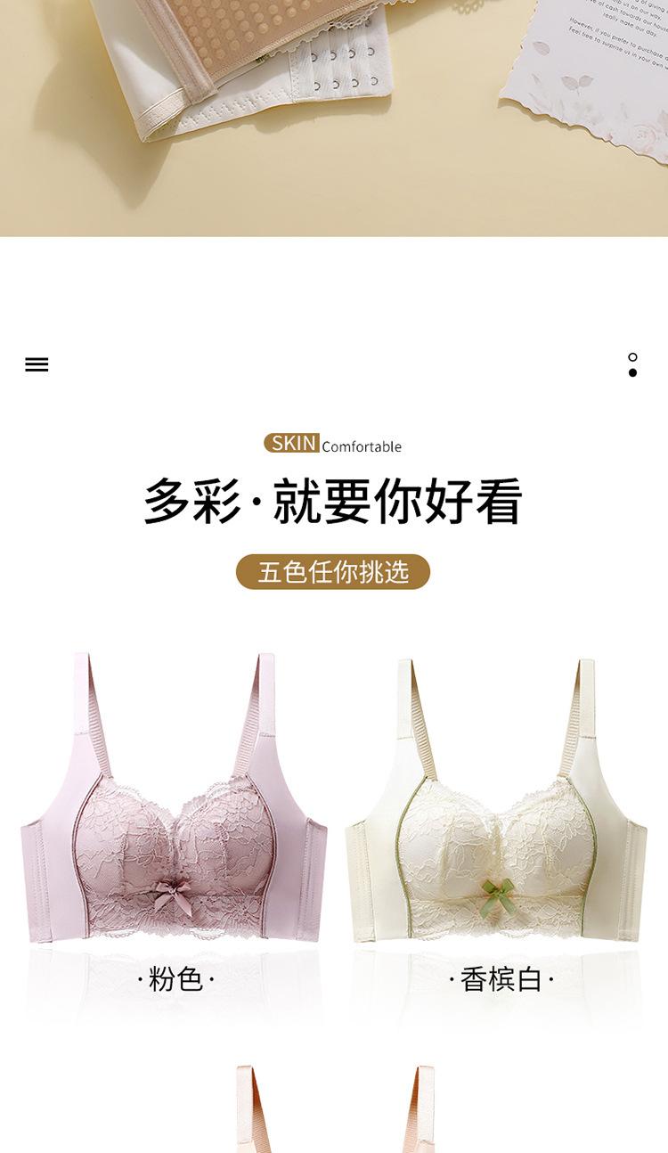 Product Introduction of Áo Ngực Điều Chỉnh, Áo Ngực Ren, Không Dây, Dành Cho Nữ, Đồ Lót, Được Bán Qua Biên Giới Đông Nam Á, Châu Âu, Nhật Bản Và Hàn Quốc, 007 Bra Women Tua Rua 19