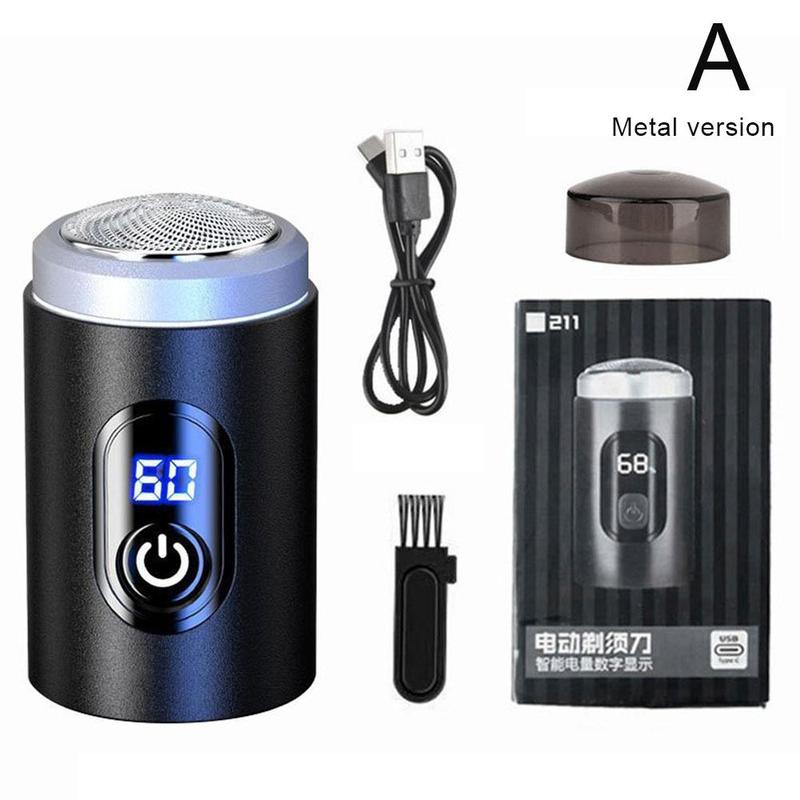 Product Introduction of Digital Power Display Mini Razor Car Travel Razor Portable Men's Razor 29