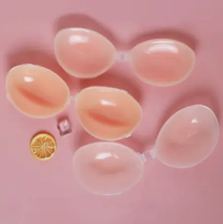 Silicone Push Up Invisible Strapless Adhesive Bra Pads Insert Clothes Womenswear