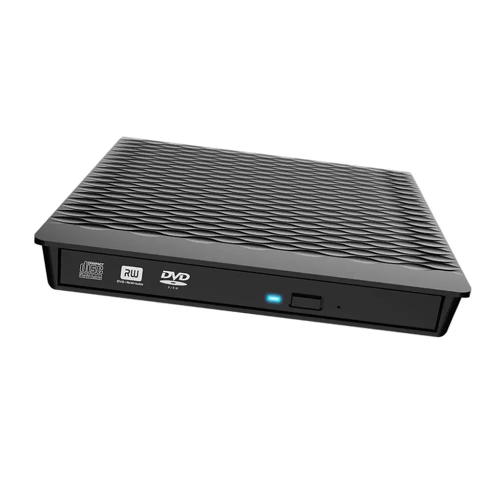 External CD Drive USB 3.0 CD/DVD ROM Player Duplicator for Mac Windows PC