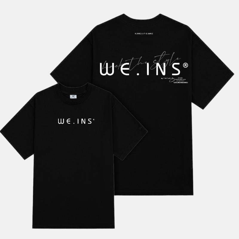 Áo thun brand WEINS, mẫu Hack The Style (icon Phá Cách), loại áo thun Cotton thấm hút 2 chiều, dáng áo phông rộng unisex chất lượng cao top nam nữ