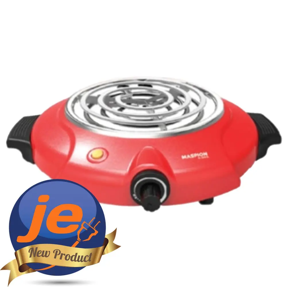 Maspion S303 – Kompor Listrik Stainless 800 Watt Electric Stove Top Merah