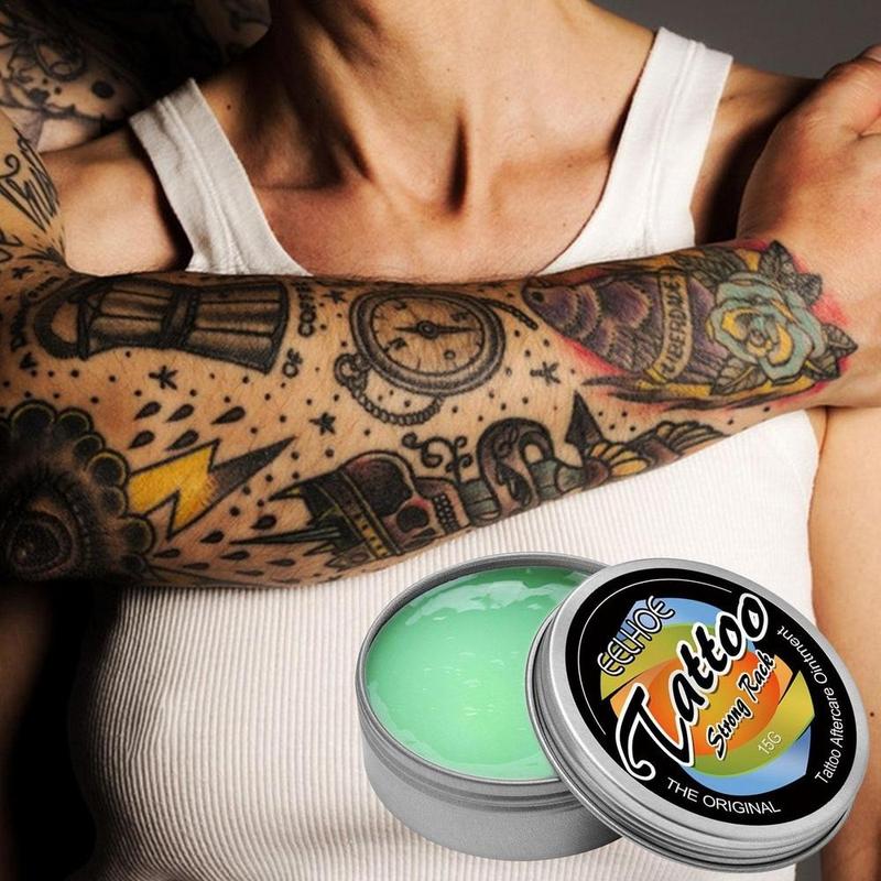 Product Introduction of Cleaning Tattoo Aftercare Cream Herbaceous Removal Cream Skin Recovery Cream After Tattoo Natural Fixed color Post Tattoo Care Body\ws012 16