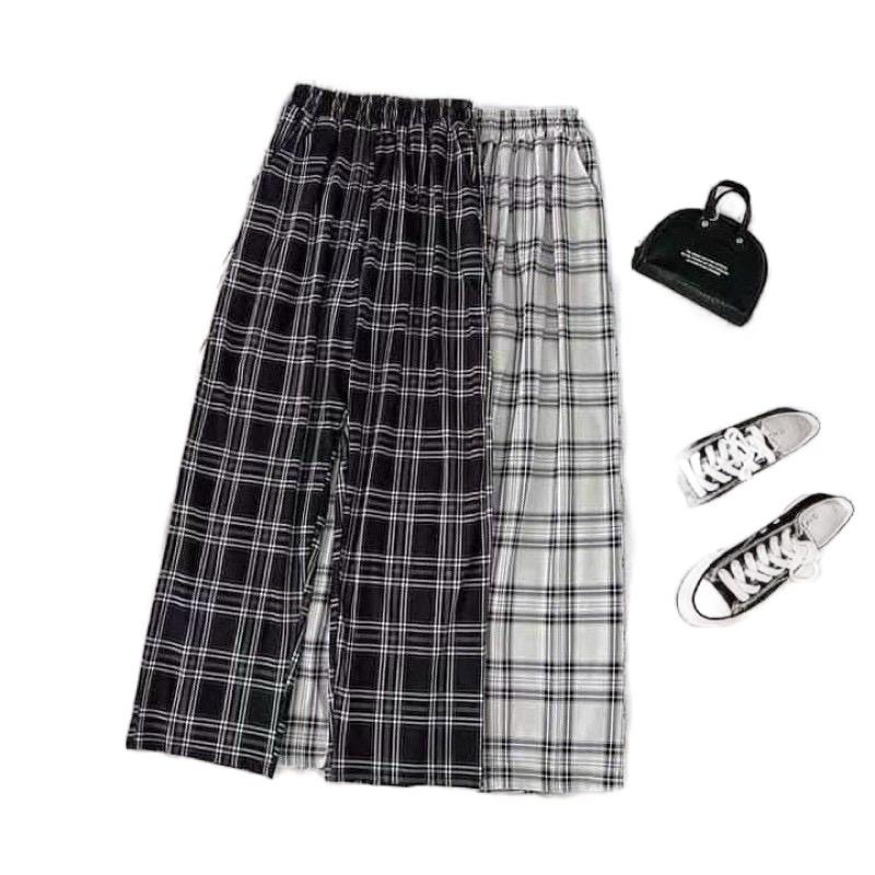 Combo 2 quần Đen-Trắng siêu xinh cho các nàng. Dễ mặc cực kỳ tôn dáng quần flannel quần flannel Nữ Pants Women Ong 2quan