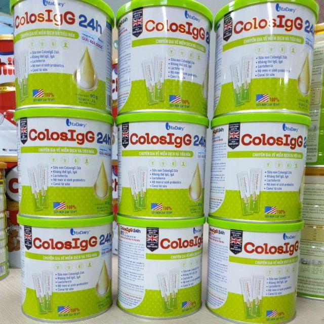 Sữa non ColosIgG 24h dạng gói tiện lợi 90g