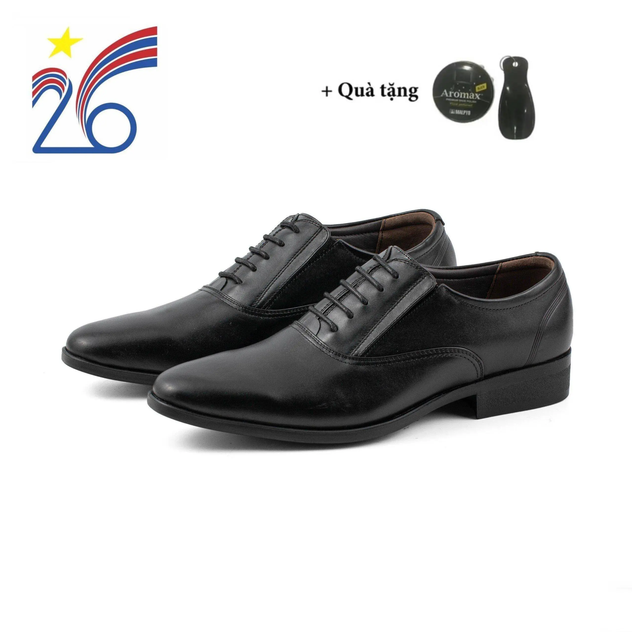Giày G23-01 da nappa, đế núm, lót da cừu - Công ty Cổ phần 26 sản xuất Nam