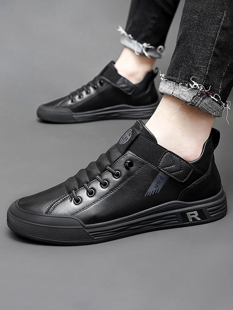 Product Introduction of Men's Fashionable Low Top Sneakers, Casual Comfortable Breathable Sports Shoes, Male All-match Round Toe Shoes for Daily Wear 9