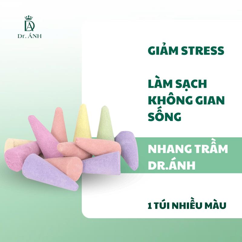 Nhang trầm Dr Ánh, nhang nụ thơm Thái Lan - 1 túi nhiều màu Dầu Thơm