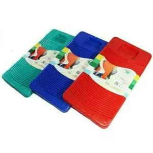 Papan Gilesan Gilasan Cuci Baju Pakaian Erika Plastik 5522 Green Leaf