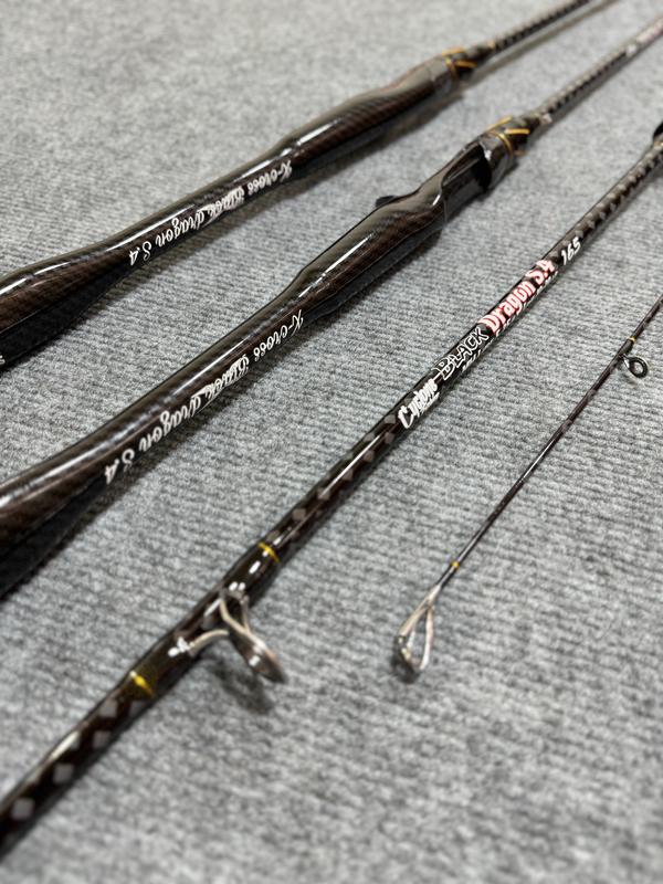 Cần câu Lure - Black Dragon S4 - Rồng Đen - Chuyên  đánh cá lóc  cá sộp 2