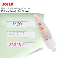 Gambar Pita Koreksi Correction Tape Joyko CT-571 12M x 5mm - Spesifikasi dari Joyko Indonesia Kota Administrasi Jakarta Utara 4 Tokopedia