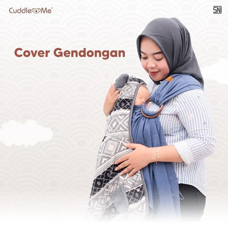 BabyCape CuddleMe Cover Gendongan Jaket Bayi Anak Multifungsi Toddler 4