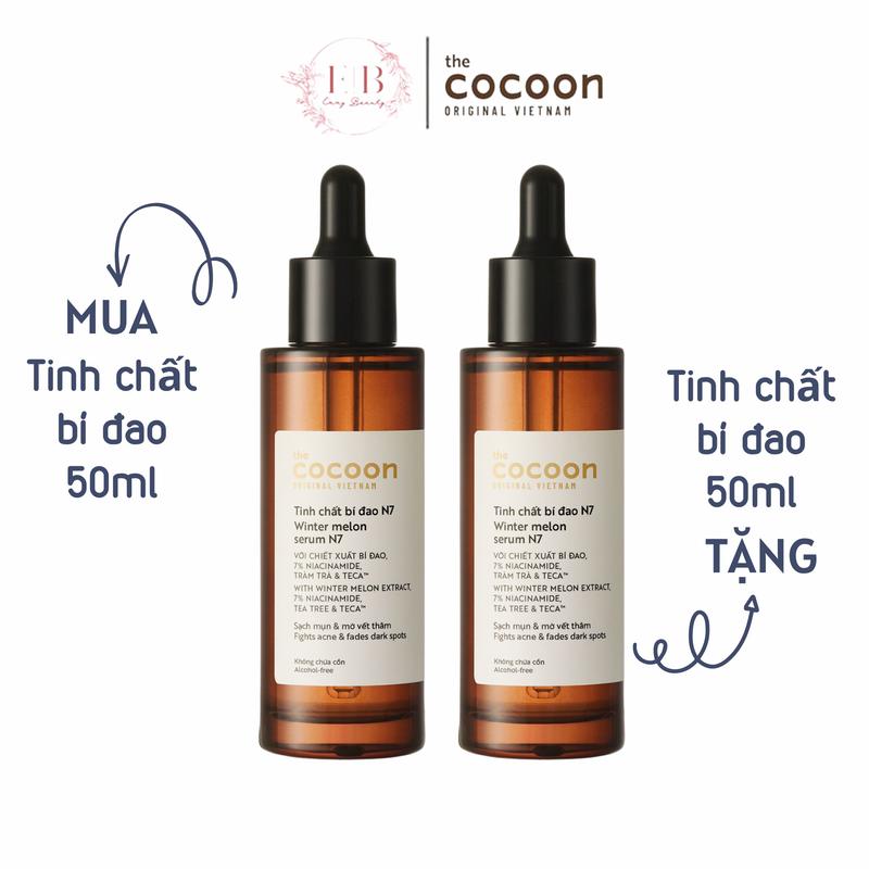  Serum Tinh chất bí đao Cocoon cho da dầu mụn 70ml 