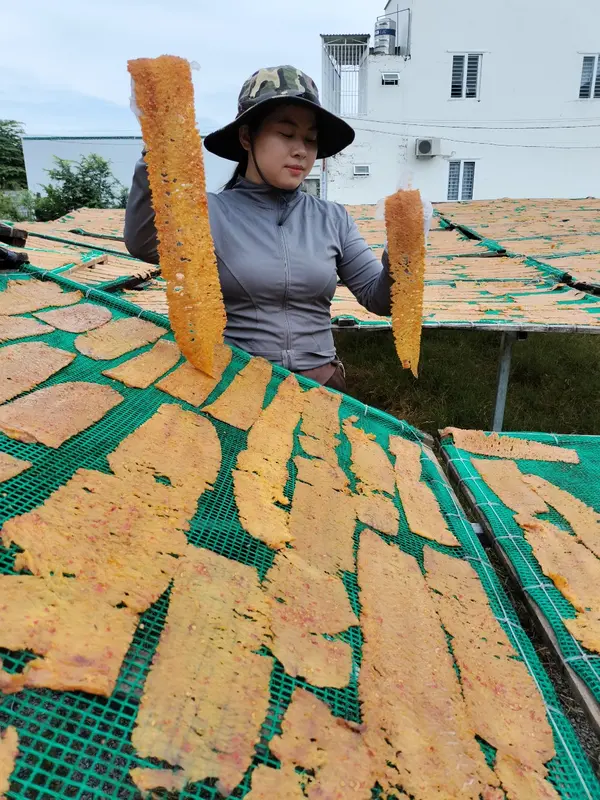 500gr Mực Gù [giá xưởng] Cán tẩm vị Babond (ăn vặt snack food Thức Ăn ngon cùng trái cây Chua Cay Vị Chua 5