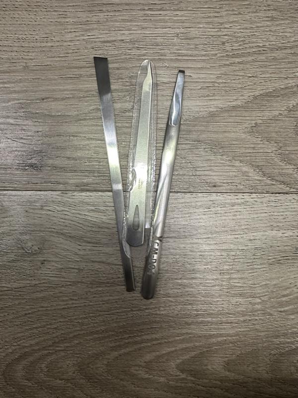 bộ dao lấy khoé 03 món XCM Bộ dụng cụ làm móng chân Thép không gỉ