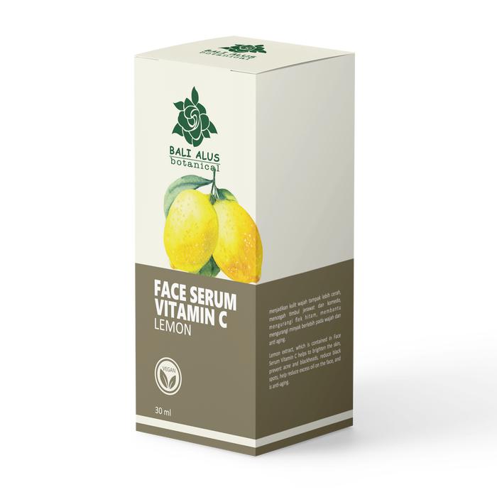 Gambar BALI ALUS Face Serum 30 ml with Vitamin C Memudarkan Kerutan Mencerahkan Mengencangkan Niacinamide - Frangipani dari Bali Alus_NEW Kota Denpasar Tokopedia
