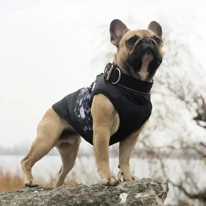 Product Introduction of Winter Pet Warm Windproof Jacket for Small Medium Dogs Waterproof Coat Puppy Cat Jacket Clothes Chihuahua Vest Bulldog Costumes 12