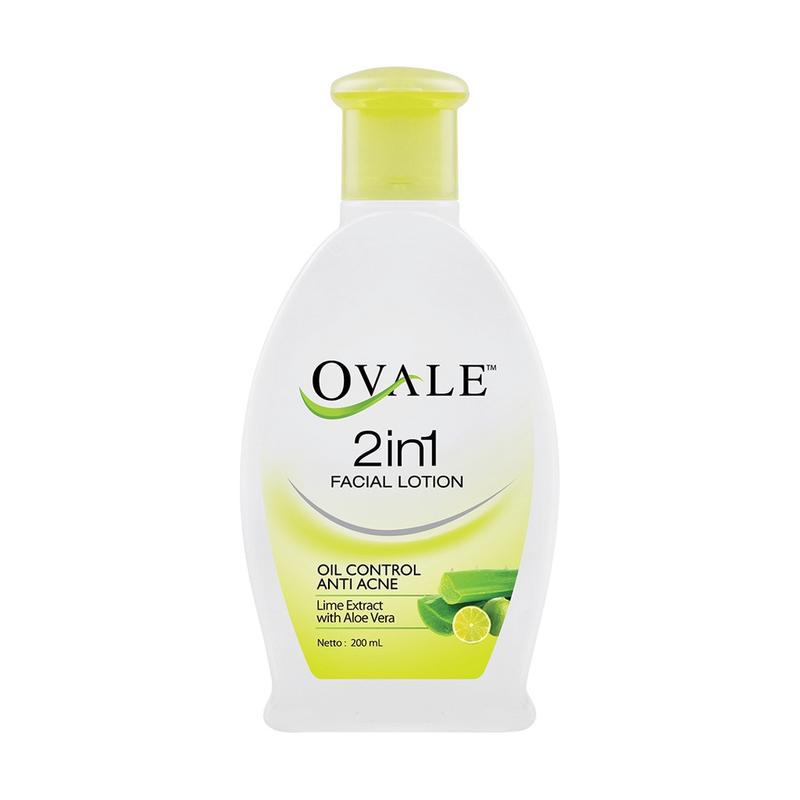 Ovale Facial Lotion Whitening atau Anti Acne 200mL Vitamin Wajah Treatment Berjerawat 2