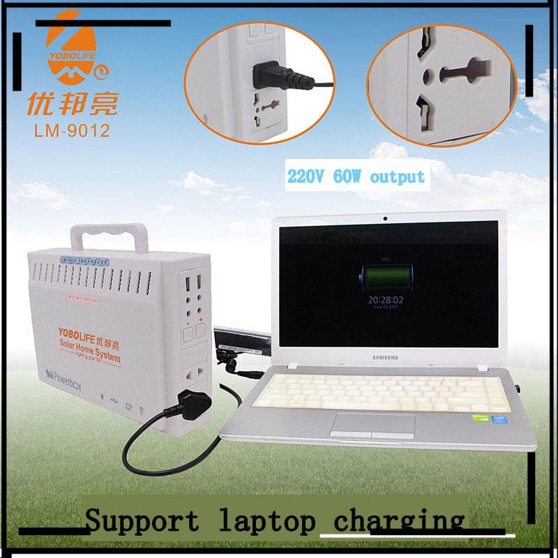 Product Introduction of 3500W Solar Generator Lighting System Home  Portable Solar Panel with LED Bulbs Outdoor Power 22