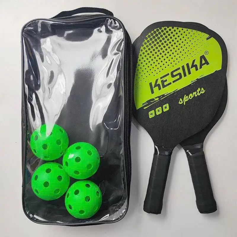 Bộ 2 Vợt Chơi Bóng Pickleball Siêu Nhẹ Cao Cấp Kèm Túi Đựng và 4 Quả Bóng Chuyên Nghiệp 3