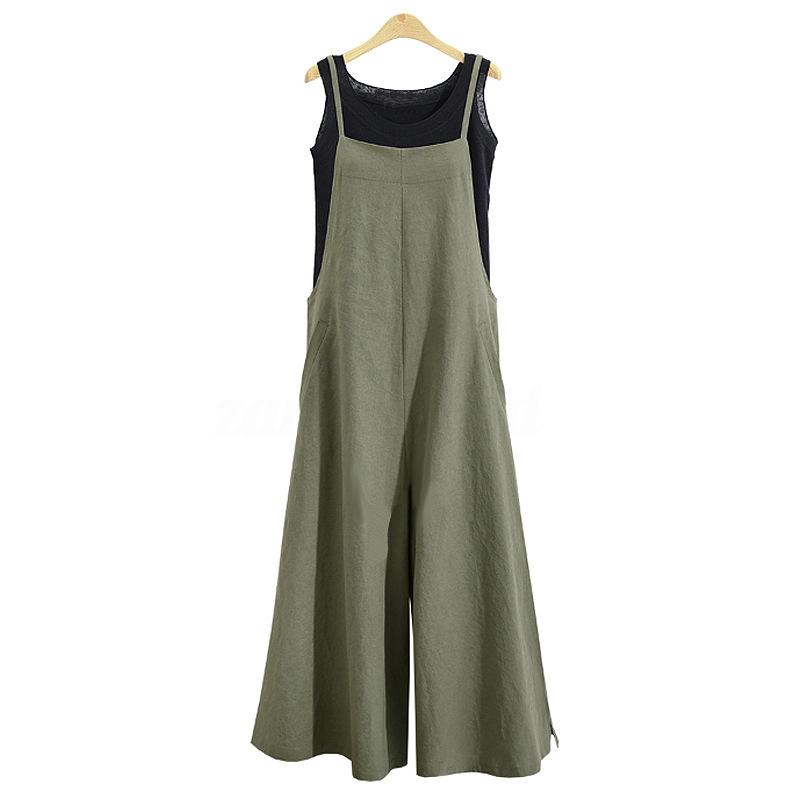 Product Introduction of 2024 new beautiful women's loose jumpsuit, casual jumpsuit Overalls Lady Basic Fitted Minimalist Sleeveless Womenswear Lingerie Comfort 10