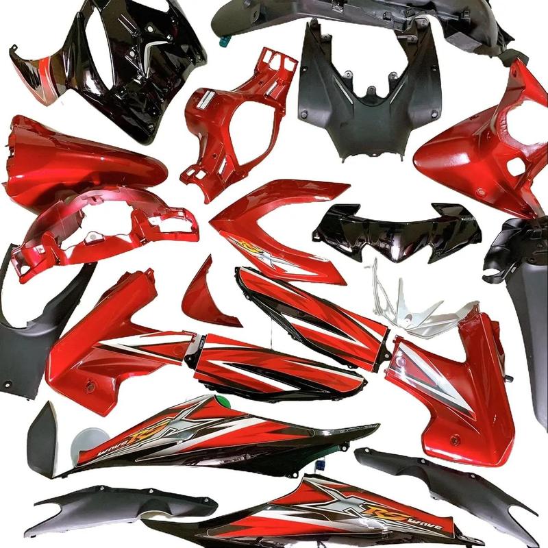 Bộ dàn áo - Vỏ nhựa xe Wave RSX 110 đời 2010 - 2011 màu ĐỎ -nhựa trắng nguyên sinh cao cấp loại 1 Phụ Kiện Phụ Tùng
