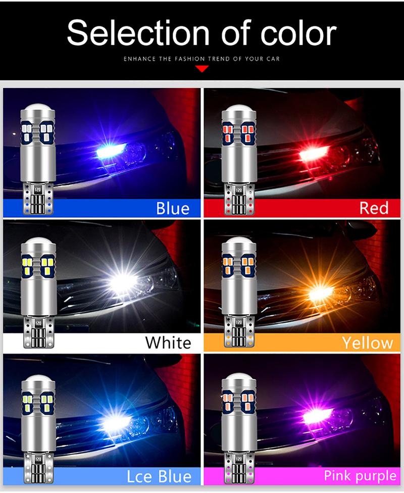 Product Introduction of 2PCS T10 W5W LED Bulbs For Toyota 86 CHR RAV4 Corolla Camry Yaris Cross Hilux Raize Sienna Hiace BZ4X Fortuner Mirai Agya Aqua 4Runner Venza Noah 2002 - 2019 2020 2021 2022 2023 2024 Car Clearance Lights Position Parking Lamps 25