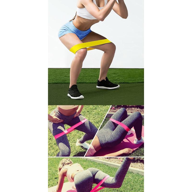 Dây KHÁNG LỰC Mini Band Aolikes Tập Toàn Thân Yoga Gym dây bền dẻo dai Dòng cao cấp