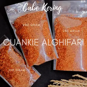 Cabe kering  asli 100g -250 grm,,,pedas nya folll