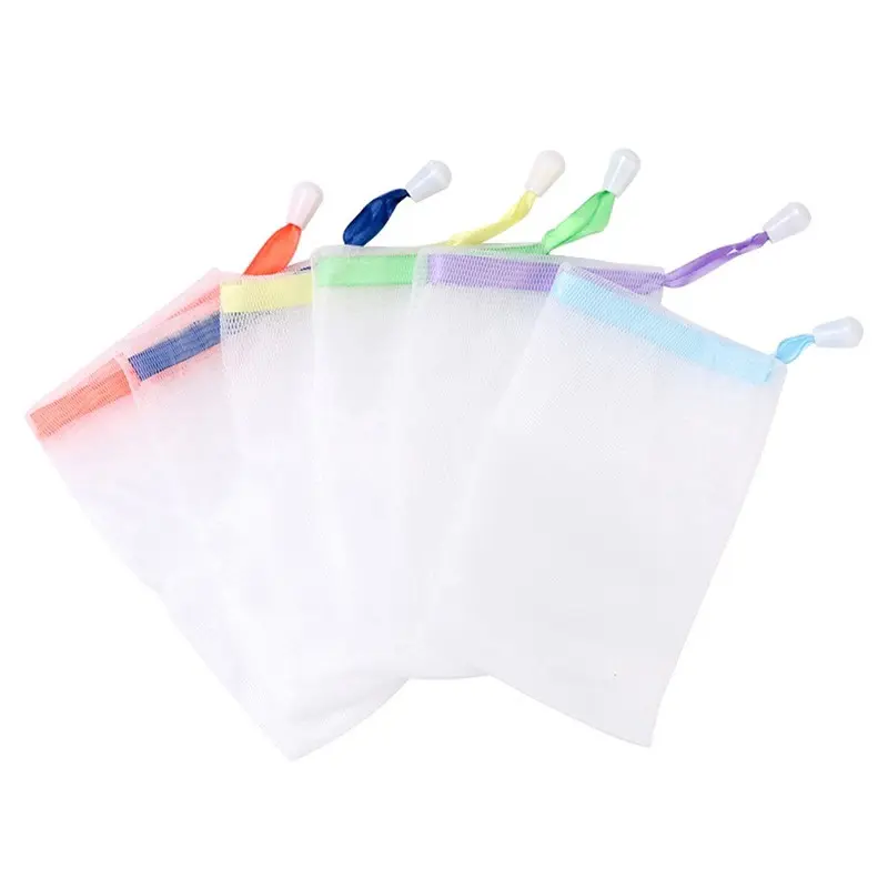 Facial Cleanser Manual Foaming Net Bag