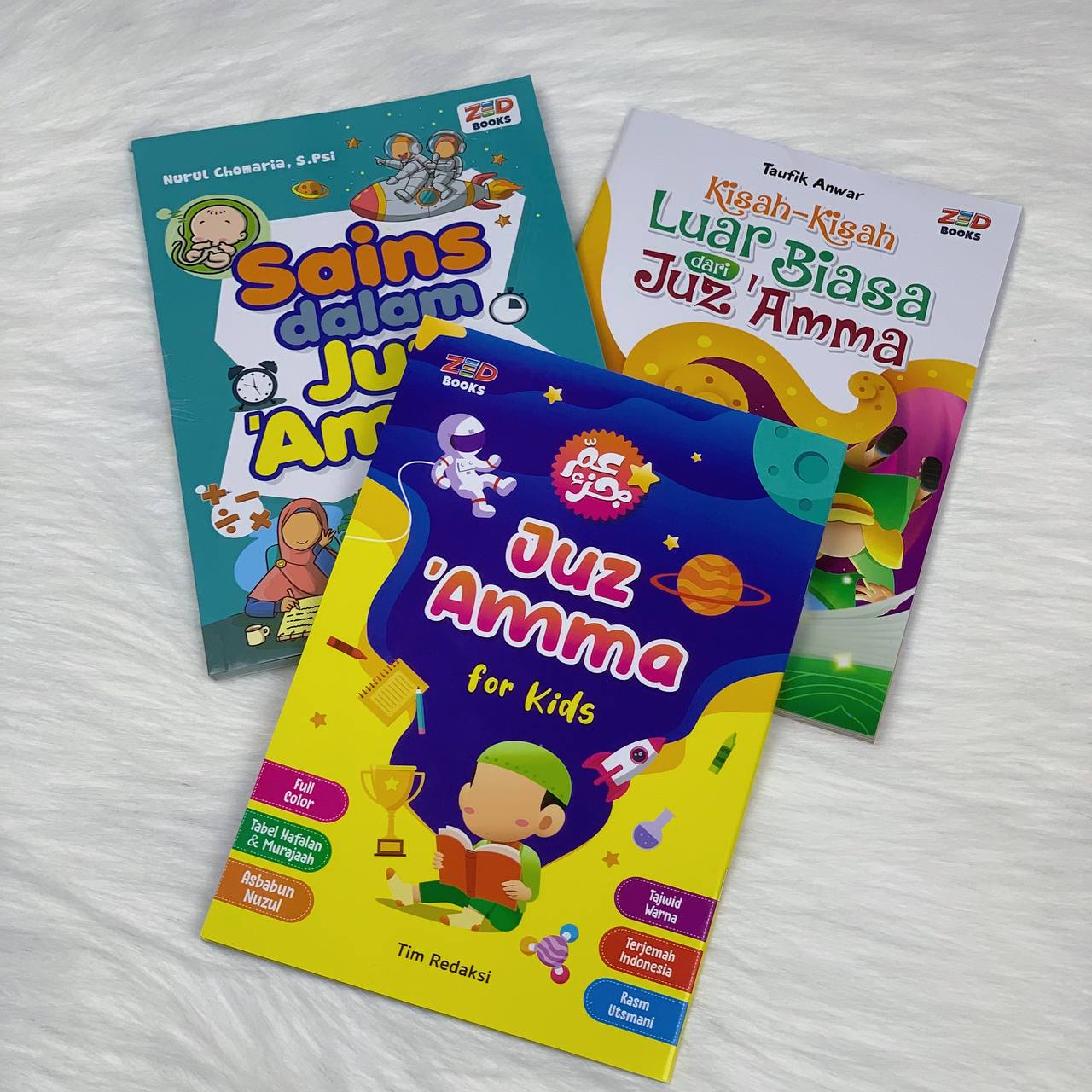 PAKET JUZ AMMA LENGKAP UNTUK ANAK FOR KIDS EDUKASI ANAK ZED BOOKS FULL COLOR SOFT COVER