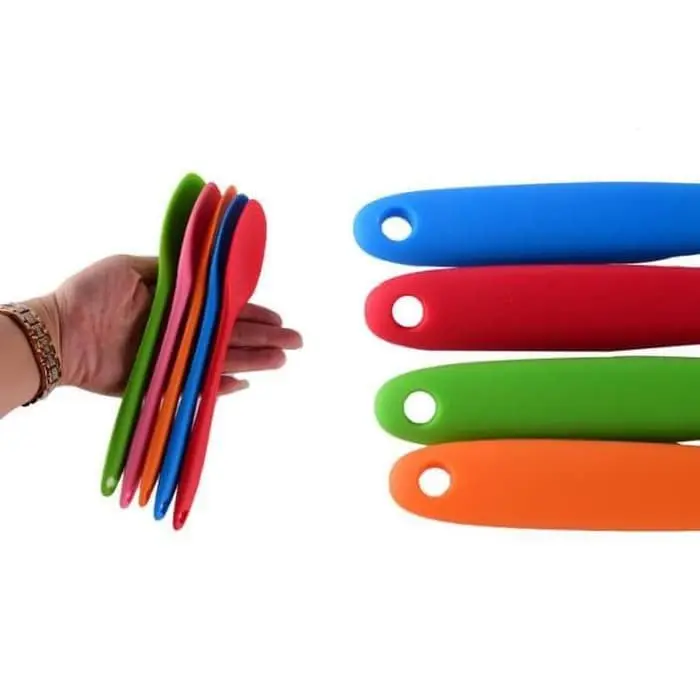 SPATULA SENDOK SPOON SUTIL SILICONE TAHAN PANAS FOOD GRADE BESAR 1