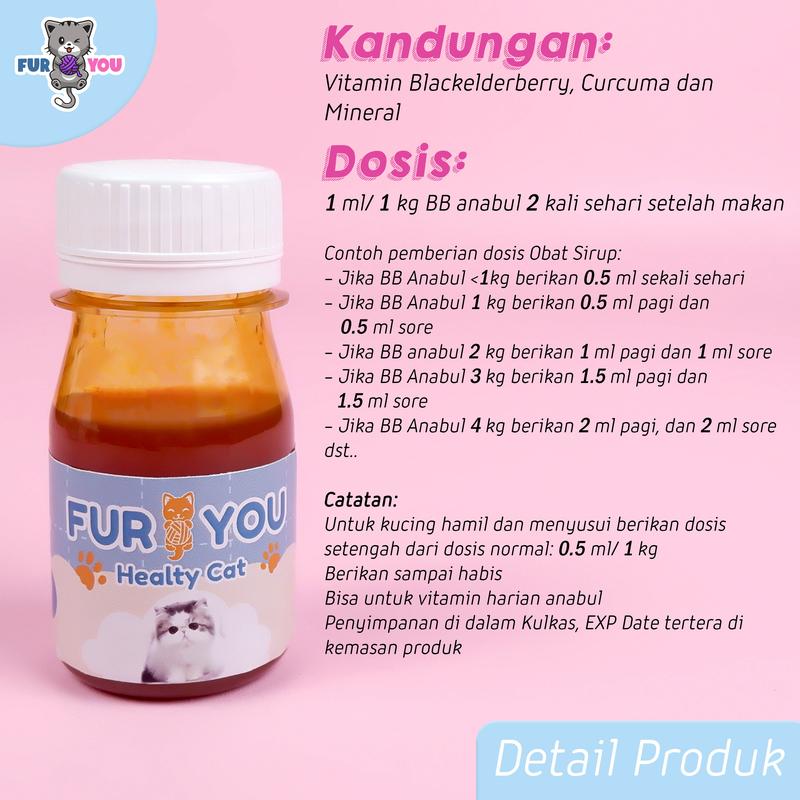 Furyou Healty Cat Vitamin Imun dan Nafsu Makan 2