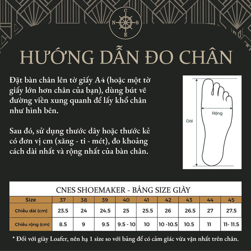 Product Introduction of Giày Da Nam Oxford Thời Trang Công Sở Cao Cấp Thương Hiệu ES (TANK 843 - HH10YS27) 22