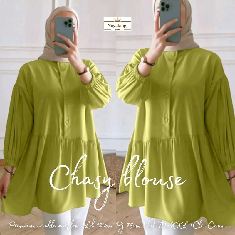 Chasy Blouse Wanita Santai 1