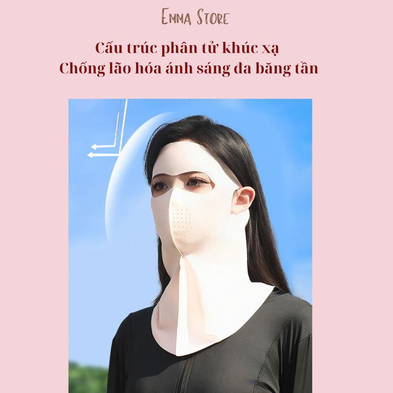 Mặt nạ chống nắng bảo vệ toàn diện, che nắng hiệu quả 360 độ Emma Store 6