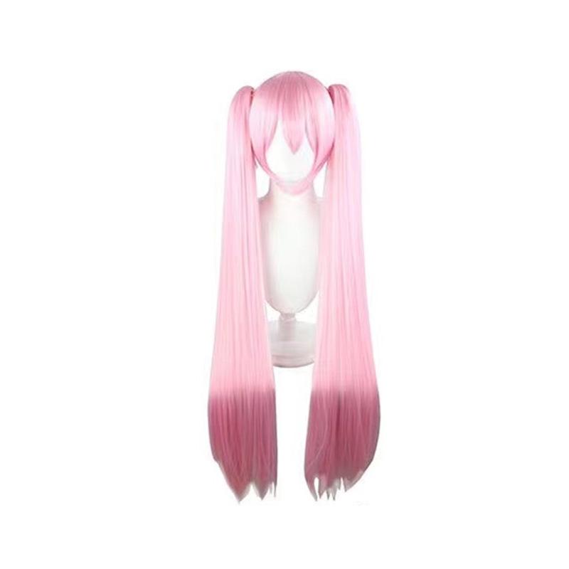 Tóc Giả Hóa Trang, Phong Cách Vocaloid, Màu Xanh Hồ, Thiết Kế Hatsune MIKU, Anime Huafei, Tóc Giả 6