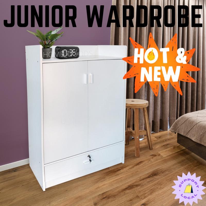 JUNIOR WARDROBE APARTMENT CONDO SIMPLE MODERN IKEA WHITE MINIMALIST ...