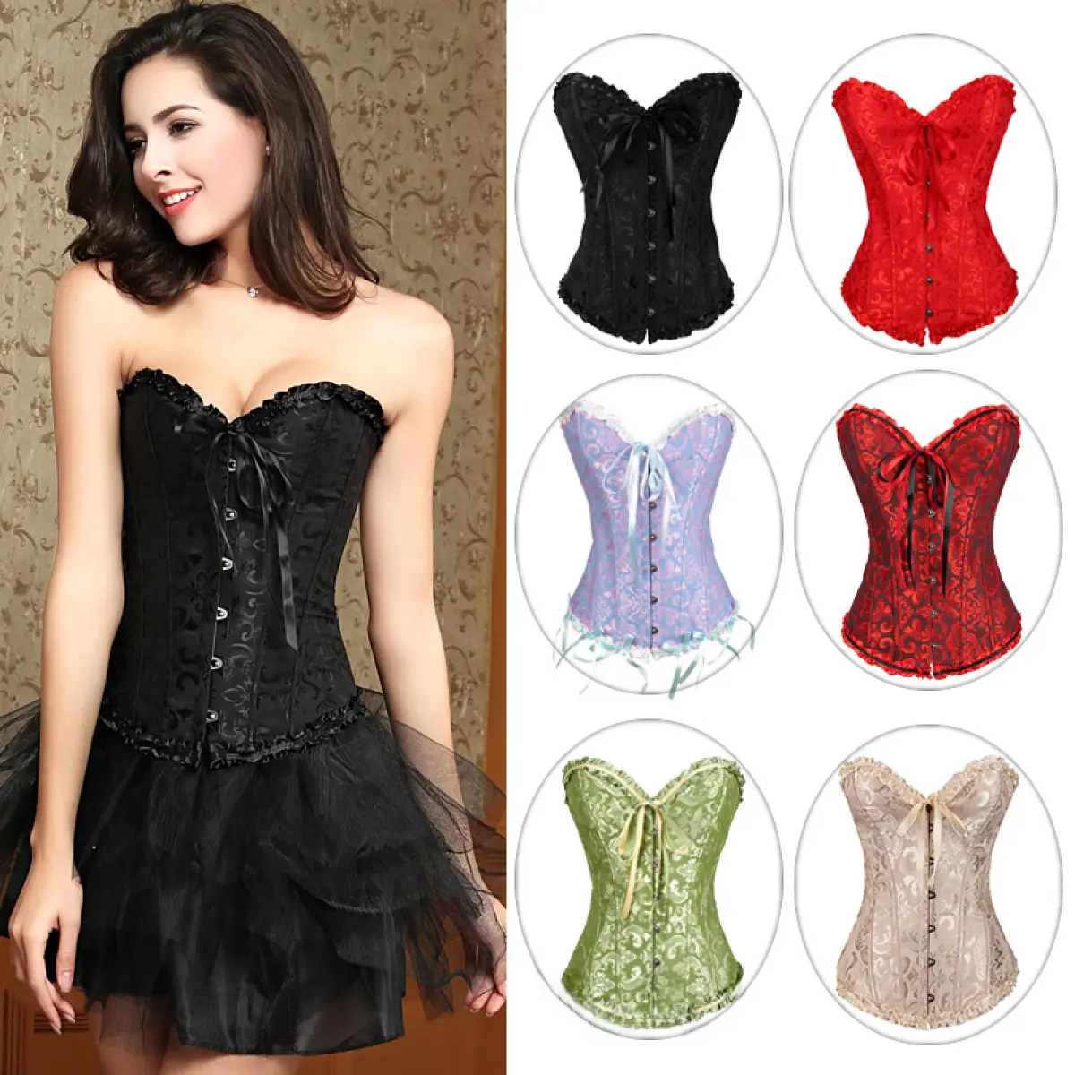 New Emotional Fun Underwear Sexy Lace Sling Pajamas Women's Pure Desire Ice Silk Three-Piece Sweet Uniform Loungewear Nightwear Womenswear Lady Homewear Comfort Pajama Set Pjs Seamless Ice victoria secret  lingerie panties  jumbo