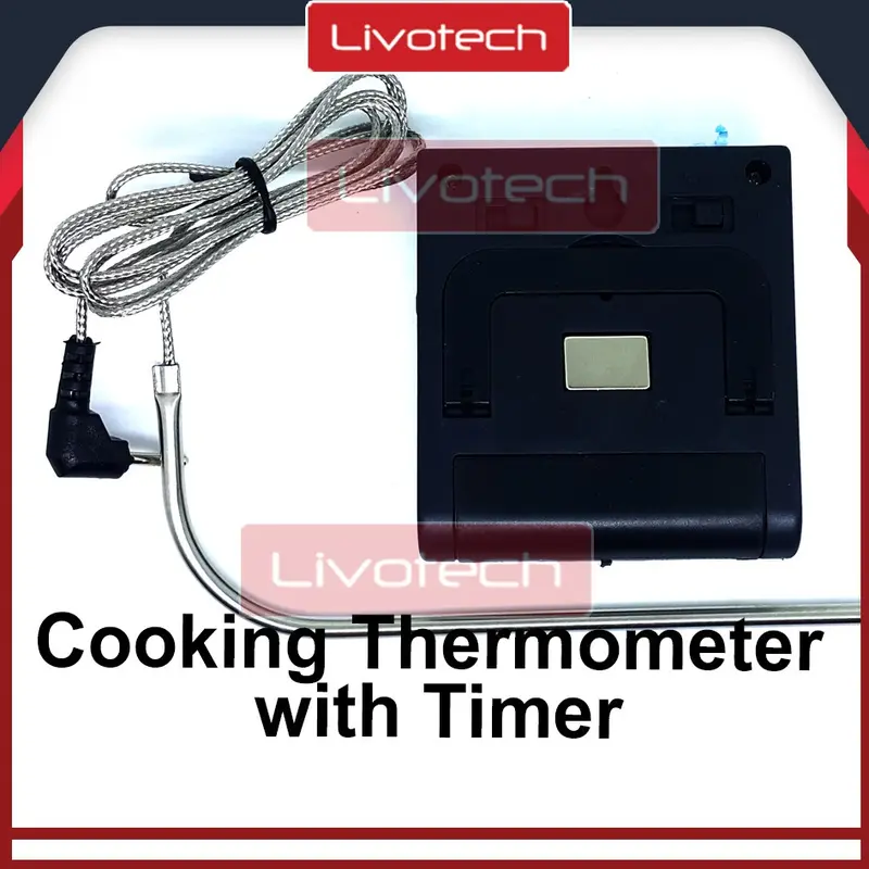 D24 Termometer Masak+Kitchen Timer Digital Cooking Thermometer Dapur 4