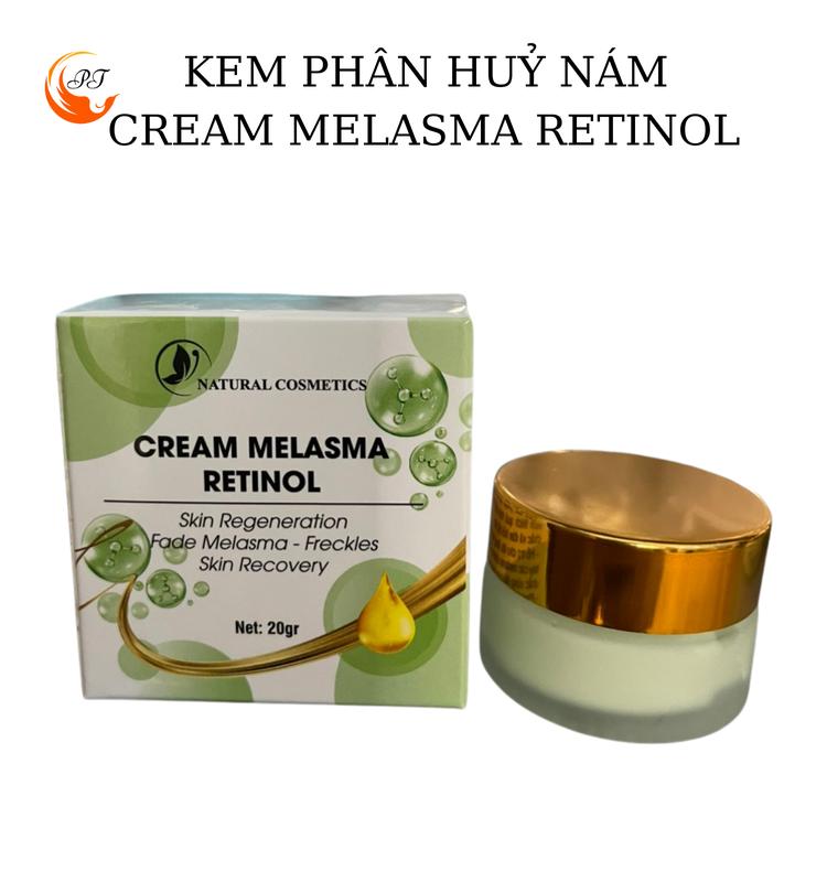 Kem tảo xanh xoá mờ nám dưỡng trắng da Melasma Retinol 6