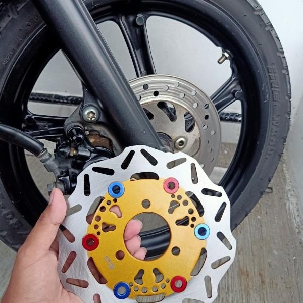 Piringan Cakran Variasi depan yamaha BEAT MIO J MIO GT  M3 MIOZ FINO FI SOUL GT 125 Cakram Foto piringan  cakram piringan  vario  125  kzr 2
