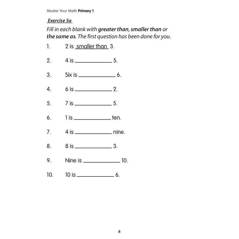 Product Introduction of original Master Your Math Primary 1/Primary 1 Math/Math Assessment | Singapore MOE Syllabus Math Assessment Books 6