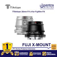 Gambar TTArtisan 35mm F/1.4 for Fujifilm FX-Mount - Black dari Sentra Digital Kota Surabaya 1 Tokopedia