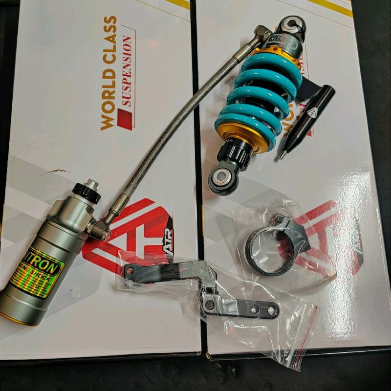 Phuộc Nitron bình dầu Ride It xoay 360° gắn Exciter Mx King Ex135 Ex150 Ex155 Winner Sonic WinnerX WinnerV Phụ Kiện