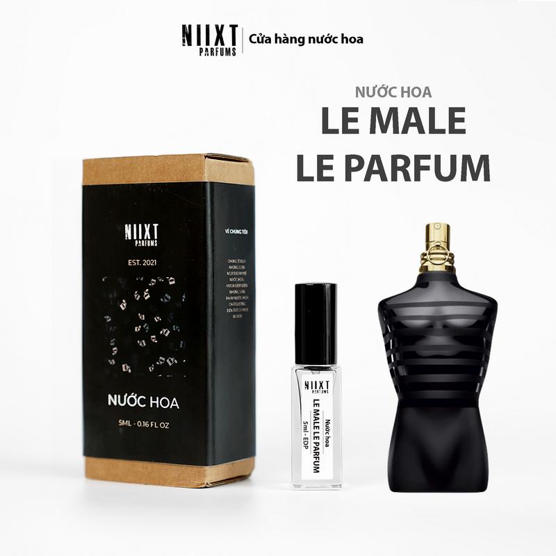 Nước hoa Le Male Le Parfum ngọt ngào cuốn hút - hoa oải hương vani - lưu hương lâu - hẹn hò đa dụng văn phòng Cosmetic Perfume
